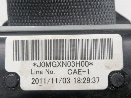  CINTURON SEGURIDAD DELANTERO DERECHO Honda ACCORD BERLINA (CU) 