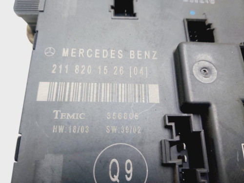 MODULO ELECTRONICO Mercedes-Benz CLASE E (BM 211) BERLINA 