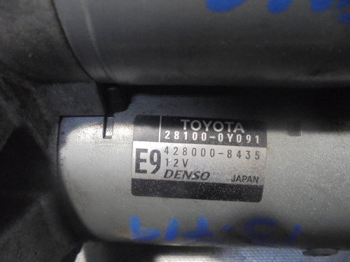 MOTOR ARRANQUE Toyota YARIS (P13) 