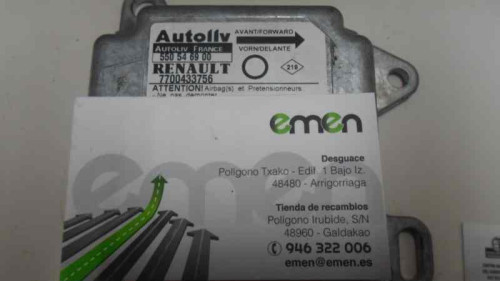  CENTRALITA AIRBAG RENAULT TWINGO I (C06) 