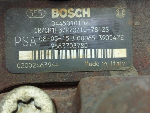  BOMBA INYECCION CITROEN NEMO 