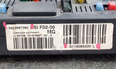 CAJA RELES / FUSIBLES, CITROEN, C3