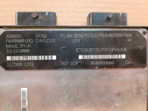  CENTRALITA MOTOR UCE 