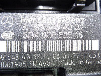 MODULO ELECTRONICO, MERCEDES-BENZ, CLASE A (BM 169)