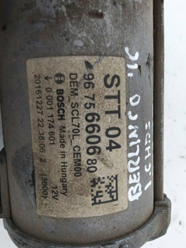 MOTOR ARRANQUE CITROEN 