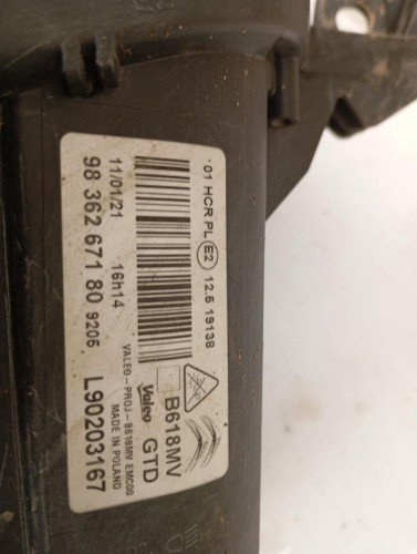 FARO IZQUIERDO CITROEN C3 