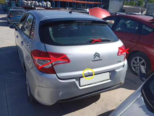 PORTON TRASERO Citroen C4 BERLINA 