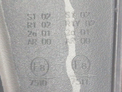 PILOTO TRASERO DERECHO, SKODA, SUPERB BERLINA (3V3)