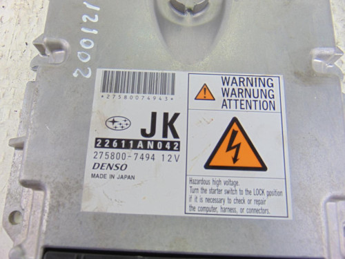  CENTRALITA MOTOR UCE SUBARU LEGACY BERLINA (B13/BL) 