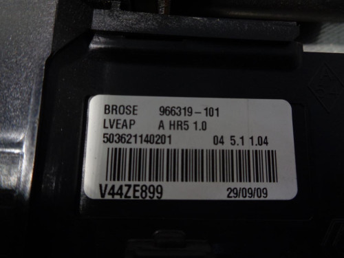 MOTOR ELEVALUNAS DELANTERO IZQUIERDO RENAULT MEGANE III BERLINA 5P 