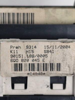 MANDO CALEFACCION / AIRE ACONDICIONADO, VOLKSWAGEN, POLO IV (9N1)