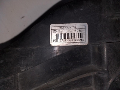 RADIADOR AGUA, CHEVROLET, CRUZE