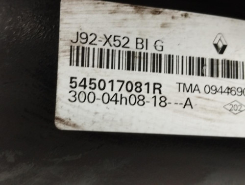 BRAZO SUSPENSION INFERIOR DELANTERO IZQUIERDO DACIA LODGY 