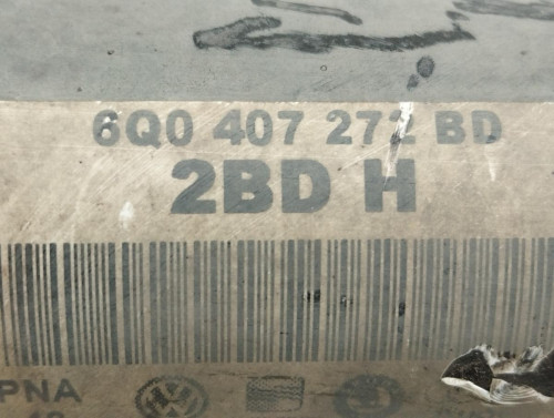 TRANSMISION DELANTERA DERECHA Seat IBIZA (6L1) 
