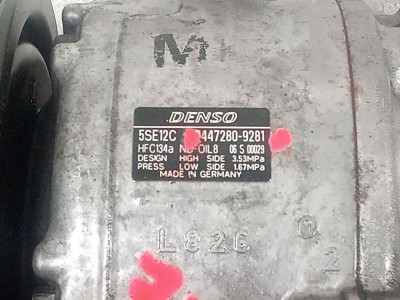COMPRESOR AIRE ACONDICIONADO, TOYOTA, AVENSIS (T27)