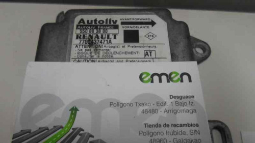  CENTRALITA AIRBAG RENAULT SCENIC I (JA...) 