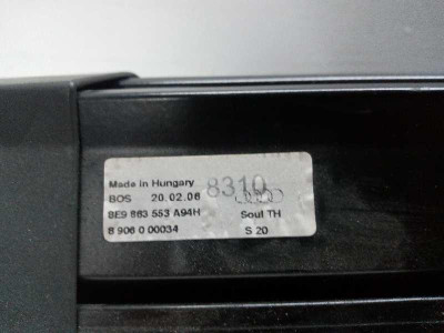 NO IDENTIFICADO, AUDI, A4 AVANT (8E)