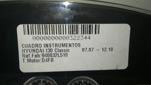  CUADRO INSTRUMENTOS HYUNDAI I30 (FD) 