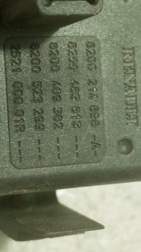 WARNING Renault MEGANE III COUPE 