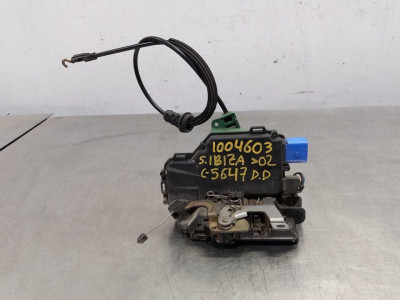 CERRADURA PUERTA DELANTERA DERECHA, SEAT, IBIZA (6L1)