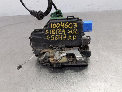 CERRADURA PUERTA DELANTERA DERECHA, SEAT, IBIZA (6L1)