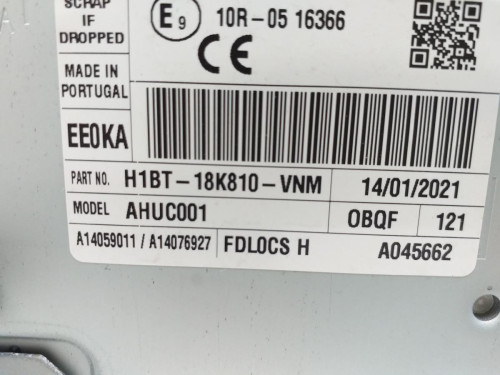  SISTEMA AUDIO / RADIO CD FORD PUMA 