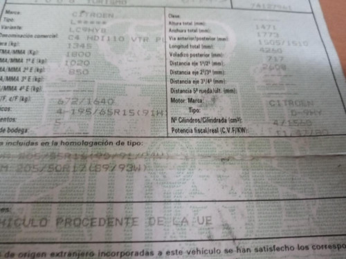  CITROEN C4 BERLINA 
