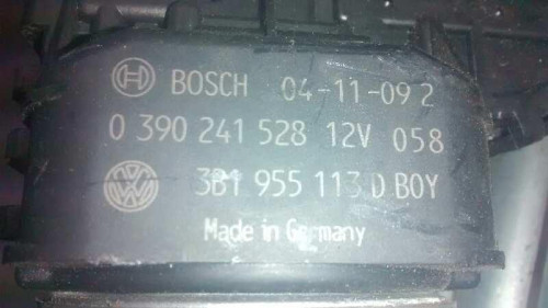  MOTOR LIMPIA DELANTERO VOLKSWAGEN PASSAT BERLINA (3B3) 