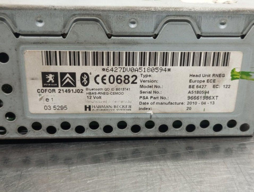 SISTEMA AUDIO / RADIO CD Citroen C5 BERLINA 