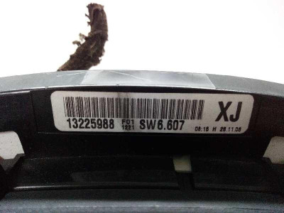 CUADRO INSTRUMENTOS, OPEL, ZAFIRA B