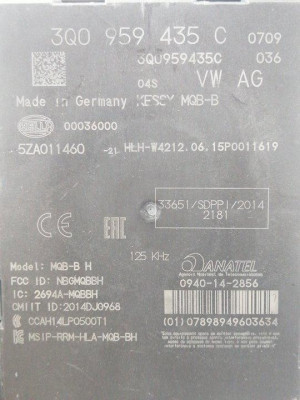 CONMUTADOR DE ARRANQUE, SKODA, SUPERB BERLINA (3V3)