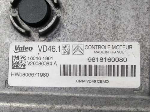  CENTRALITA MOTOR UCE, CITROEN, C3 PICASSO 