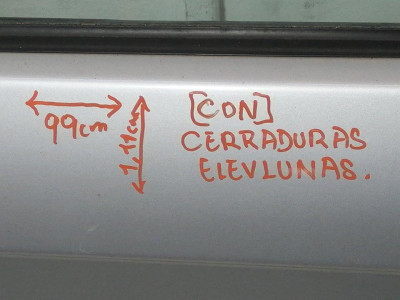 PUERTA TRASERA IZQUIERDA, BMW, SERIE 3 BERLINA (E36)