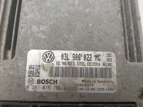 CENTRALITA MOTOR UCE Volkswagen GOLF VI (5K1)(10.2008) 