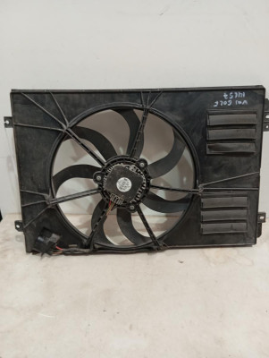 ELECTROVENTILADOR, VOLKSWAGEN, GOLF VI (5K1)(10.2008)