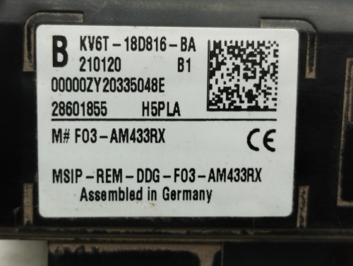  MODULO ELECTRONICO FORD TRANSIT CONNECT (CHC) 