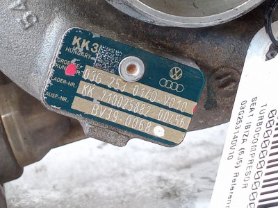 TURBOCOMPRESOR, SEAT, IBIZA BERLINA (6J5)