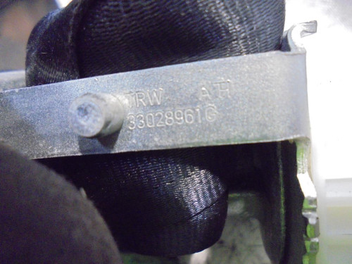 CINTURON SEGURIDAD TRASERO DERECHO Fiat 500 (150) BERLINA 