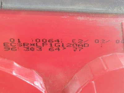 PILOTO TRASERO DERECHO, PEUGEOT, 406 BERLINA (S1/S2)