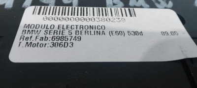 MODULO ELECTRONICO, BMW, SERIE 5 BERLINA (E60)