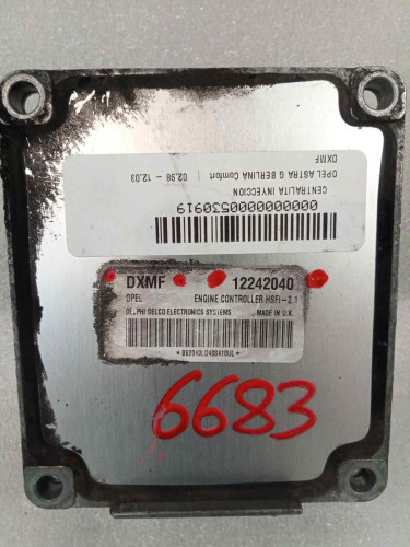  CENTRALITA INYECCION OPEL ASTRA G BERLINA 