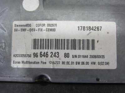 CUADRO INSTRUMENTOS, CITROEN, GRAND C4 PICASSO