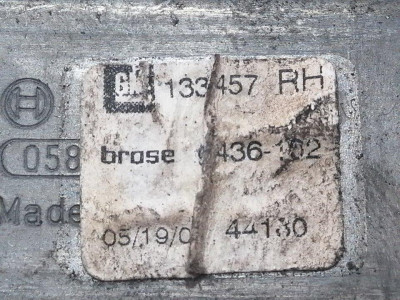 ELEVALUNAS DELANTERO DERECHO, OPEL, INSIGNIA BERLINA