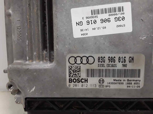 CENTRALITA MOTOR UCE Audi A4 BERLINA (8E) 