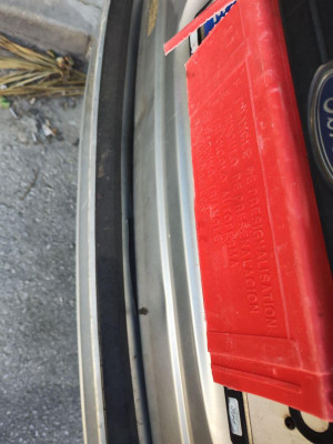 REFUERZO PARAGOLPES TRASERO