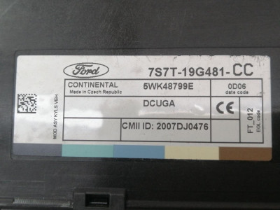 MODULO ELECTRONICO, FORD, MONDEO SPORTBREAK (CA2)