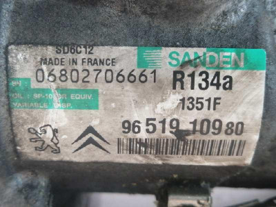 COMPRESOR AIRE ACONDICIONADO, CITROEN, C4 COUPE