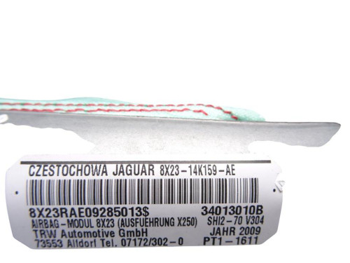  AIRBAG CORTINA DELANTERO DERECHO JAGUAR XF 