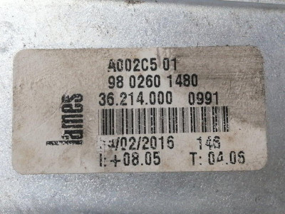 ELEVALUNAS DELANTERO IZQUIERDO, CITROEN, C3 PICASSO