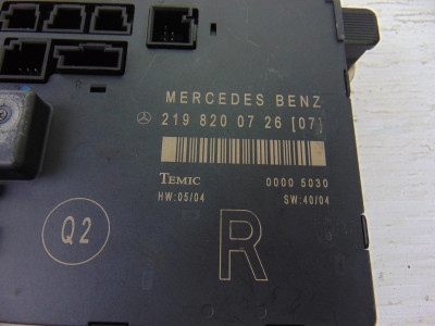 MODULO ELECTRONICO, MERCEDES-BENZ, CLS (BM 219)